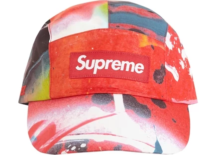 Унисекс кепка Supreme Gore-Tex Long Bill Camp, красная
