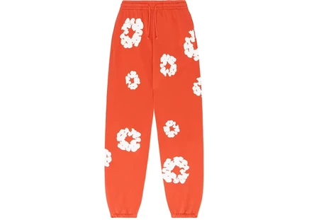 Denim Tears The Cotton Wreath Sweatpants Orange orange