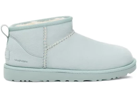 Женские угги Ugg Classic Ultra Mini Madhappy, белые