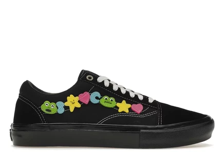 Мужские кеды Vans Old Skool Frog, черно-многоцветные