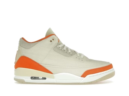 Женские кроссовки Jordan 3 Retro Starfish, песочно-оранжевые