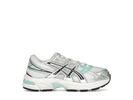 Детские кроссовки Asics Gel-1130, бело-бирюзовые
