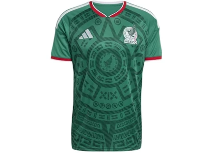 Мужская домашняя футболка Adidas Mexico 2026, Bold Green