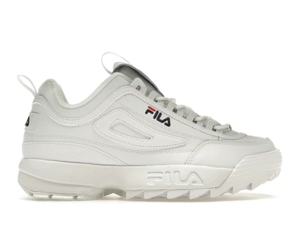 Мужские кроссовки Fila Disruptor 2 Premium, белые/темно-синие/красные