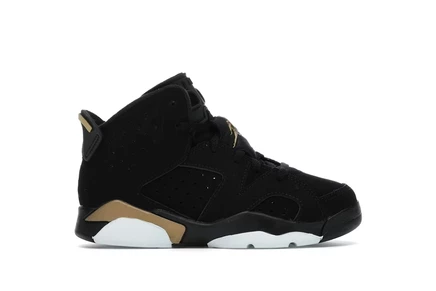 Jordan 6 Retro DMP (PS) black/metallic gold/black