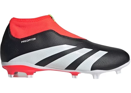 Детские бутсы Adidas Predator 24, черные/белые/красные