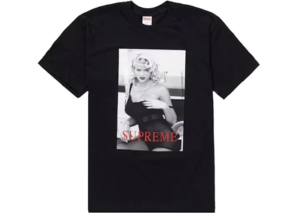 Унисекс футболка Supreme Anna Nicole Smith, черная