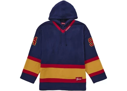 Мужской хоккейный джерси supreme polartec, темно-синий