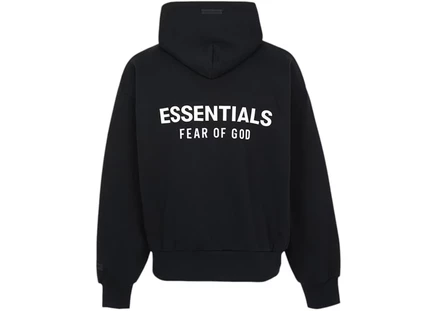 Мужское худи Fear of God Essentials Classic Fit, черное
