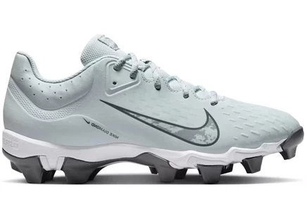 Женские бутсы Nike Hyperdiamond 4 Keystone, платиново-серые