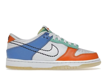 Детские кроссовки Nike Dunk Low 101 (GS), многоцветные