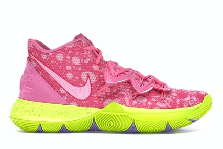 Мужские кроссовки Nike Kyrie 5 SpongeBob Patrick, розовые