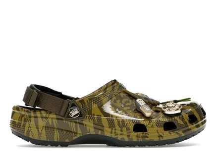Мужские сабо Crocs Classic Clog Aries Arise, темно-зеленые