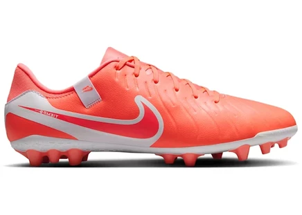 Мужские бутсы Nike Tiempo Legend 10 Academy AG, красно‑белые