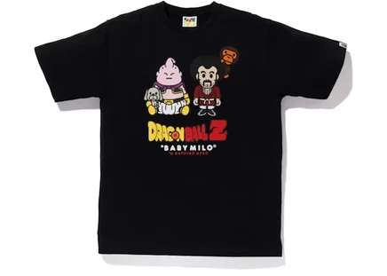 Мужская футболка Bape x Dragon Ball Z Baby Milo, черная