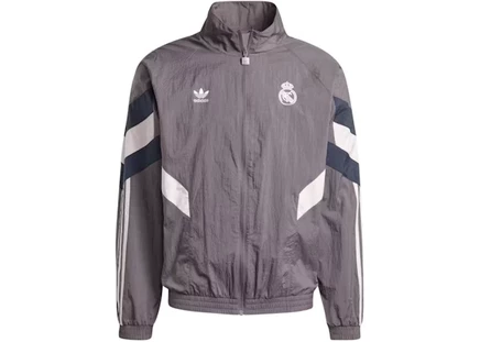 Олимпийка Adidas Real Madrid 2024/25, темно-серая