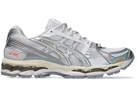 Мужские кроссовки Asics Gel-Kayano 12.1, бело-серебристые