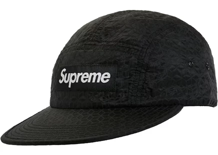 Унисекс кепка Supreme из рипстопа, черная