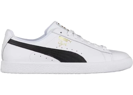 Мужские кроссовки Puma Clyde Core Leather Foil, белые