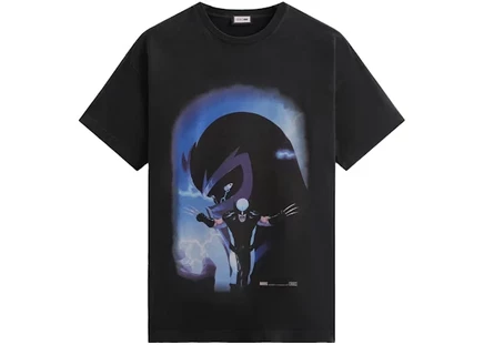 Мужская футболка Kith x Marvel Magneto vintage, черная