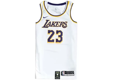 Мужская баскетбольная майка Nike LeBron James Swingman (Association), белая