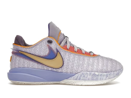 Мужские кроссовки Nike LeBron 20 Violet Frost, фиолетовые