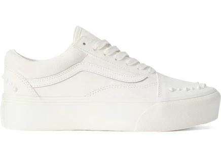 Мужские кеды Vans Old Skool Platform, молочно-белые