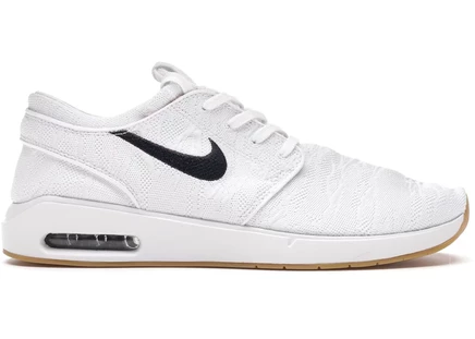 Кроссовки Nike SB Air Max Janoski 2, бело-золотые