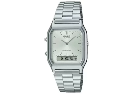 Унисекс-часы Casio AQ230A-7A, серебристые