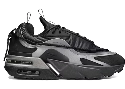 Женские кроссовки Nike Air Max Furyosa, черно-металлические