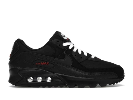Мужские кроссовки Nike Air Max 90, черные/красные