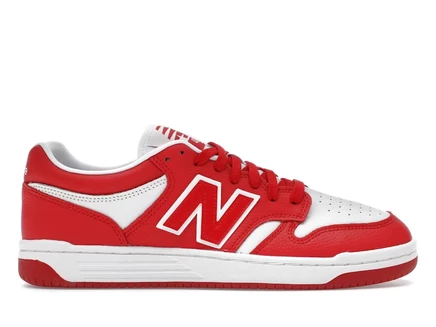 New Balance 480 Red White red/white