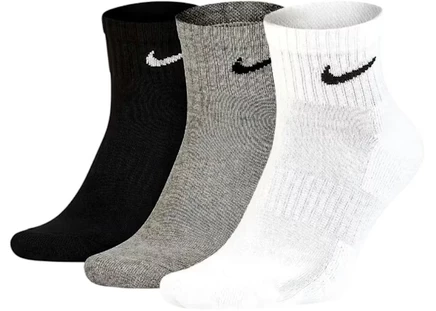 Унисекс носки Nike Everyday Cushioned Training Low, серые