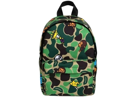 Унисекс мини-рюкзак Bape ABC Milo All Friends, зеленый