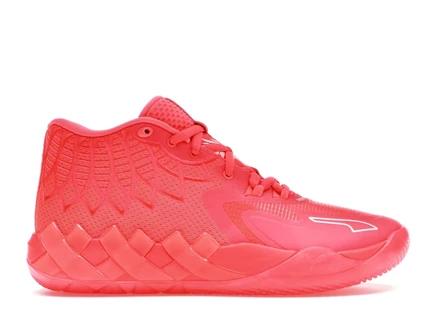 Мужские кроссовки puma mb.01 lamelo ball, розовые