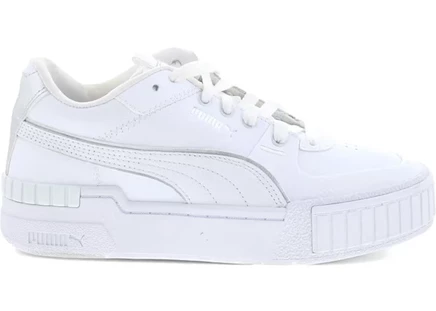 Женские кроссовки Puma Cali Sport Wabi Sabi, бело-серебристые