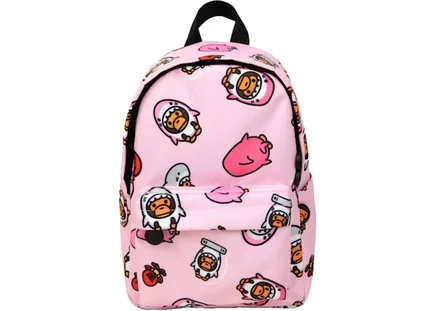 Унисекс жесткий рюкзак Bape Baby Milo, розовый