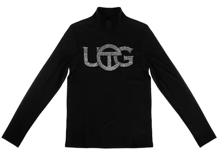 Унисекс водолазка Telfar x UGG Crystal Logo, черная