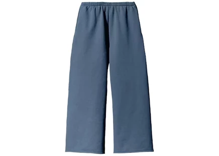 Унисекс спортивные брюки Yeezy Gap флисовые, темно-синие