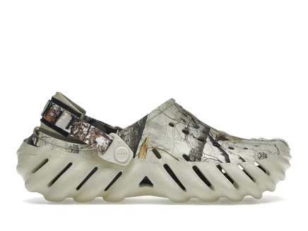 Мужские сабо Crocs Echo Clog Realtree, камуфляжные, костяные