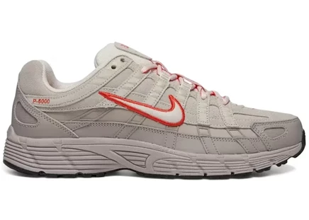Мужские кроссовки Nike P-6000 PRM, серо-красные