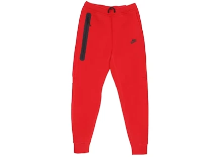 Мужские спортивные штаны Nike Tech Fleece, красные