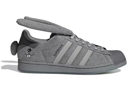 Мужские кроссовки Adidas Superstar Melting Sadness Bunny, серые