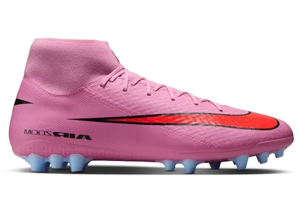 Мужские бутсы Nike Mercurial Superfly 10 Academy AG, розово-красные