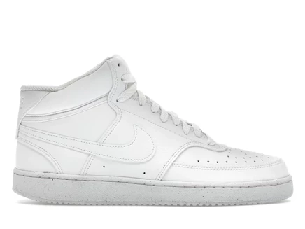 Мужские кроссовки Nike Court Vision Mid Next Nature, белые