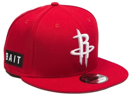 Унисекс кепка New Era x BAIT 9Fifty Houston Rockets, красная