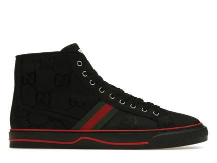 Мужские кроссовки Gucci Off The Grid High Top, черные