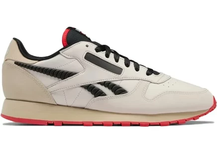 Мужские кроссовки Reebok Classic Leather Casa Del Papel, белые/красные
