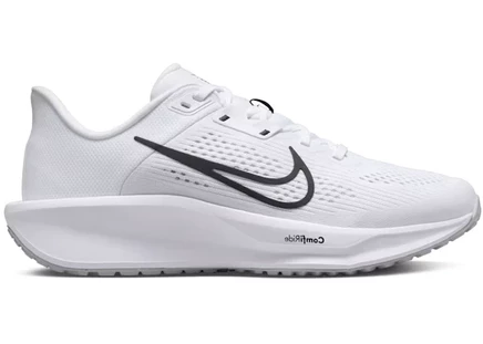 Женские кроссовки Nike Quest 6, бело-платиновые с черным