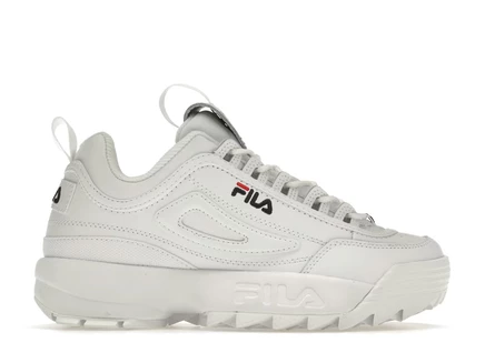 Женские кроссовки Fila Disruptor 2, бело-сине-красные
